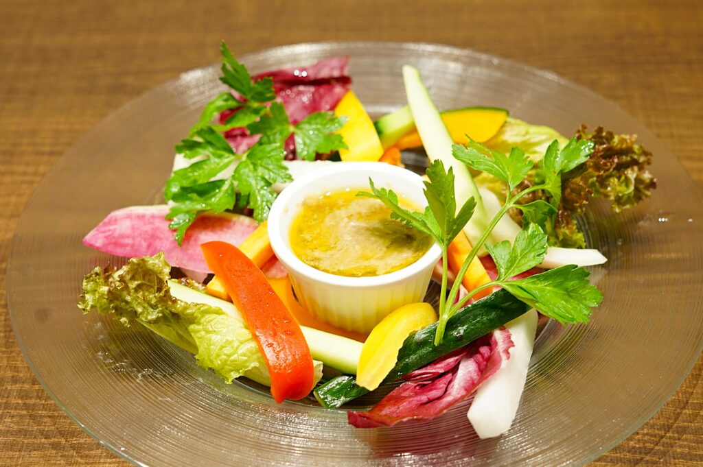 02サラダ_彩野菜のバーニャカウダ1