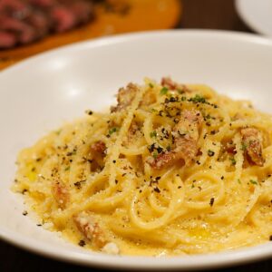 04パスタ_ローマ風カルボナーラ・スパゲッティー3